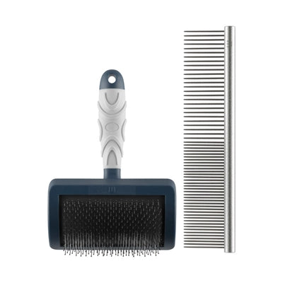 Kit de toilettage Mikki Doodle avec peigne et pinceau lisse