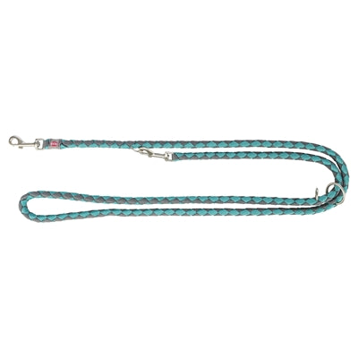 Trixie cavo laisse pour chien réglable aqua graphite gris