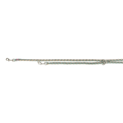 Laisse pour chien Trixie cavo réglable vert sauge sable