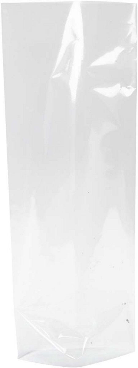 Sachet cellophane Creativ company, h : 16 cm, dimensions 6,5x4,5 cm, 200 pièces 1 boîte