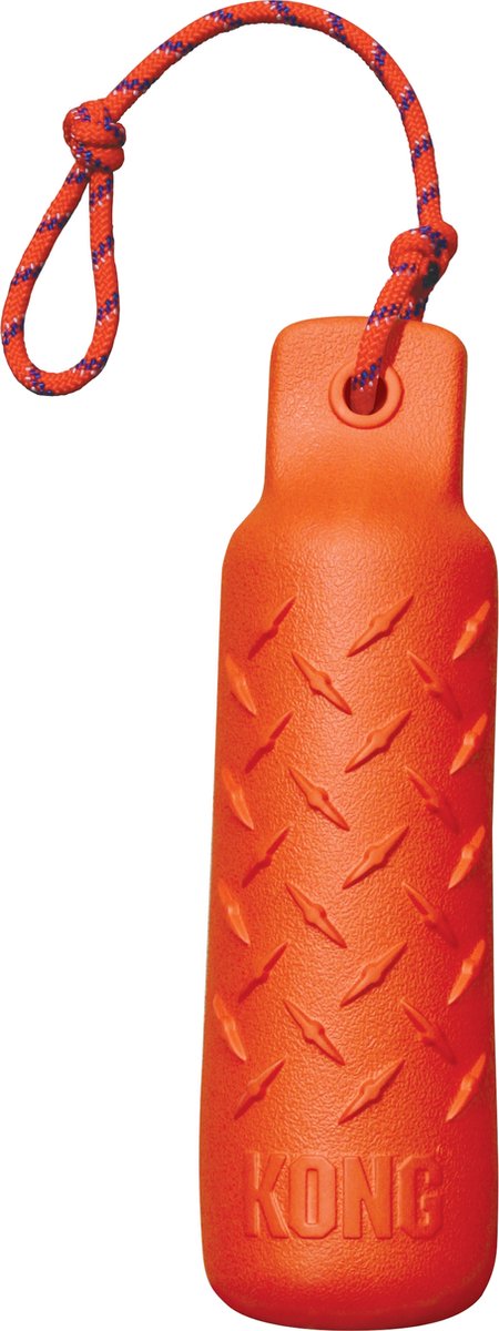 Sucette d'entraînement Kong - jouet pour chien - orange - l - 27 cm