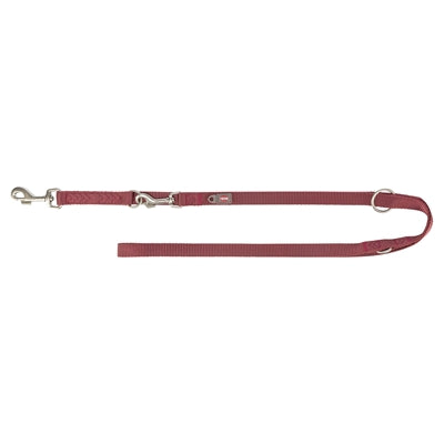 Trixie Dog Leash Justerbar Sangria rød