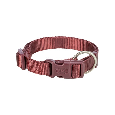 Trixie collar perro premium sangría roja