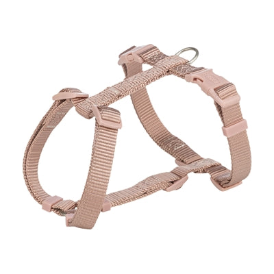 Trixie harnais pour chien premium h-harnais rose blush