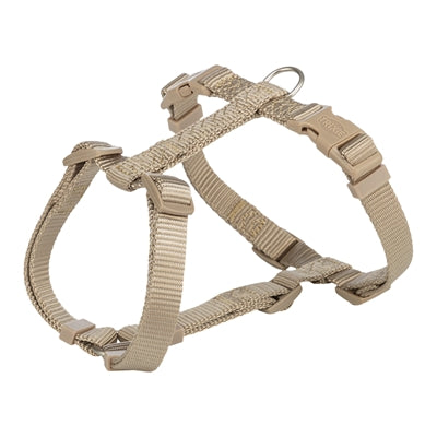 Trixie harnais pour chien premium h-harnais sable taupe