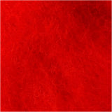 Laine cardée Creativ company, rouge, 100 gr 1 pelote