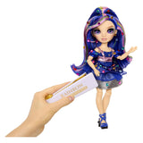 Rainbow High Be Dazzling Fashion Dolls - Genevieve bleue (bleu) avec outil bedazzle et strass scintillants