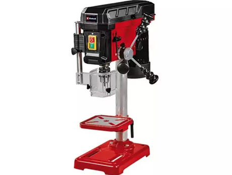 Perceuse à colonne Einhell tc-bd 450 - 450 w - 600-2 650 t min - b16 - mandrin sans clé : ø1,5-13 mm - max. profondeur de perçage : 50 mm - table de perçage : 160x160 mm - la table de perçage est inclinable, rotative et réglable en hauteur