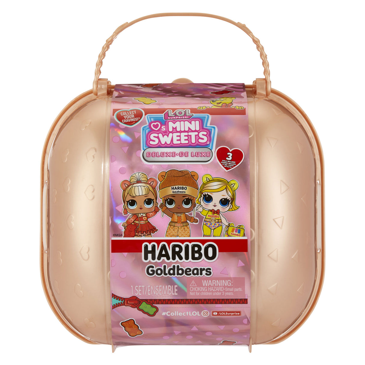 LOL. Überraschung liebt Mini Pop Sweets x Haribo Deluxegoldbears