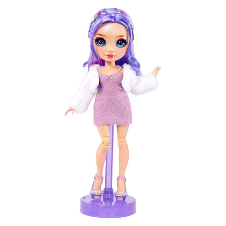 Poupée mannequin fantastique Rainbow High de Mga Entertainment - Violet