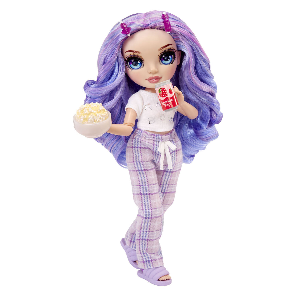 MGA Entertainment Rainbow High Junior High Pajamaparty-Modepop Vio