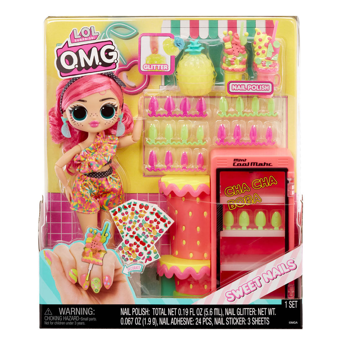 MGA Entertainment Surprise! O.M.G. Søde negle pinky pops f