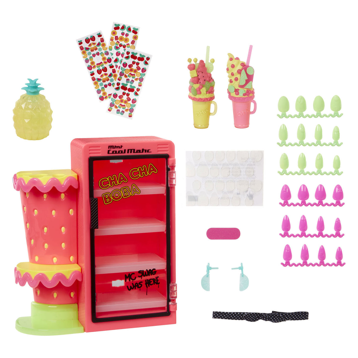 ¡Sorpresa de entretenimiento de MGA! DIOS MÍO. Sweet Nails Pinky Pops F