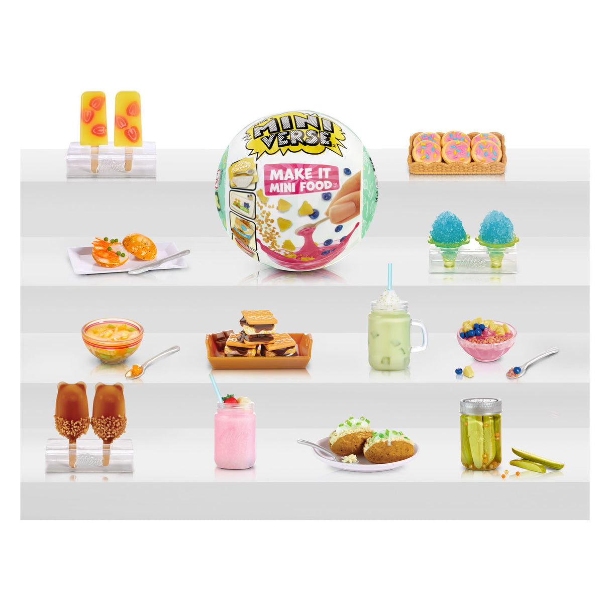 MGA Entertainment MGAS Mini -Make It Mini Foods: Cafe Series 3B