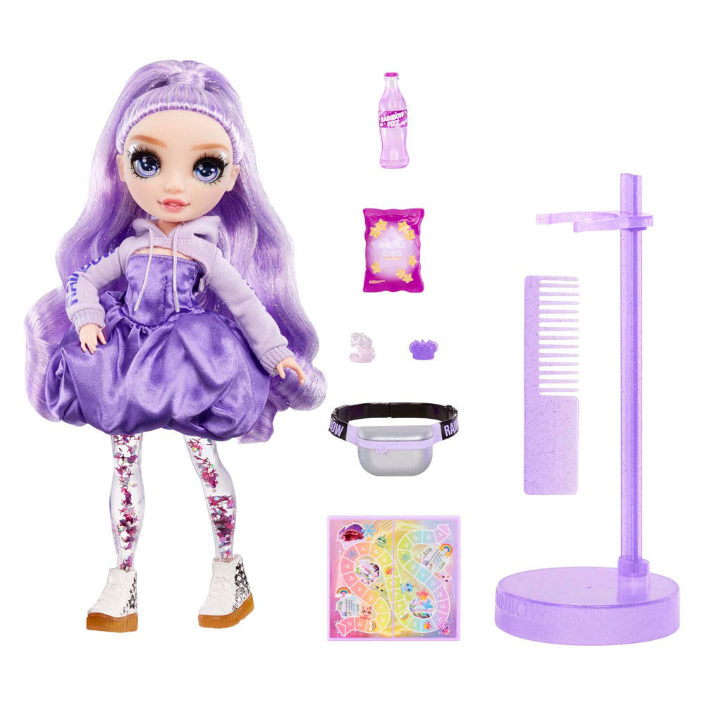 MGA Entertainment Rainbow High Sparkle Shine Fashion Pop - Viola