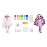 MGA Entertainment Rainbow High Watercolor Create -Modepop - Purple Eyes