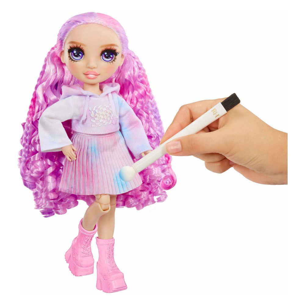 Mga Entertainment Regenbogen héich Waassercolor Erstelle -modepop - Purple Aen