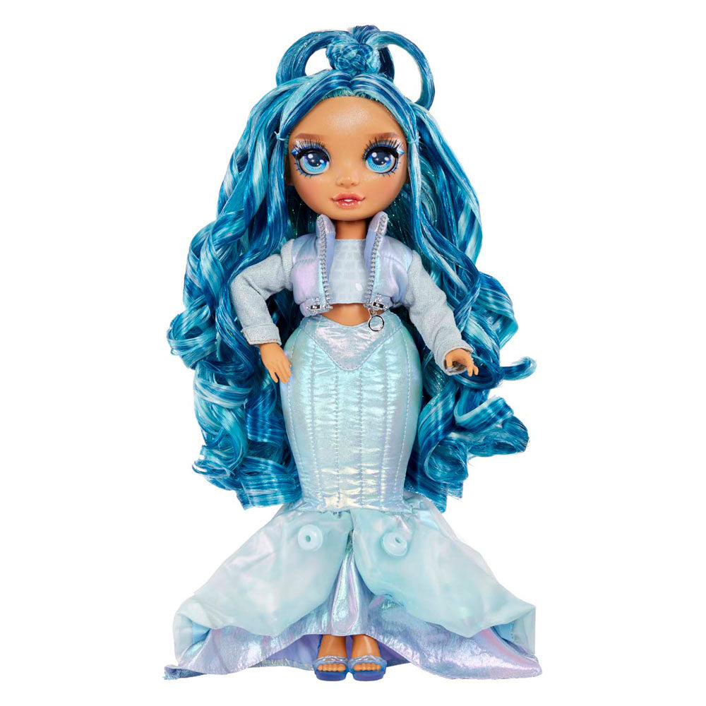 Rainbow high rainbow high winter wonderland pop skyler blauw