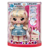 MGA Entertainment Yummiland Lipgloss Pop z hišnim ljubljenčkom - Callie Birthday Cake