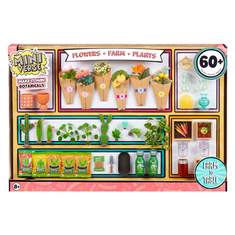 Mga entertainment mga's miniverse - faites-en des mini pots de plantes botaniques
