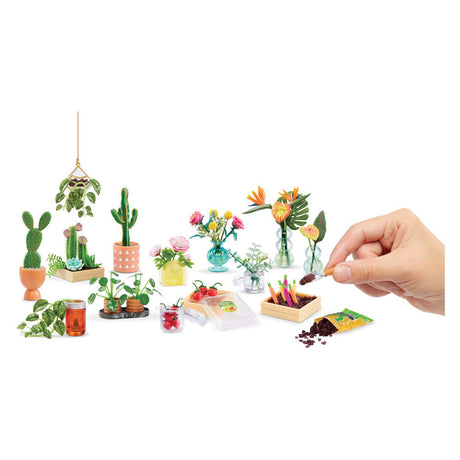 Mga entertainment mga's miniverse - faites-en des mini pots de plantes botaniques
