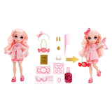 Mga entertainment poupée de mode arc-en-ciel à haute cristallisation - bella
