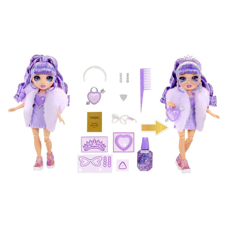 Mga Entertainment Rainbow High Crystal Fashion Fashion Doll - Violet