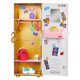 Mga Entertainment - Ensemble de jeu avec casier haut arc-en-ciel et accessoires