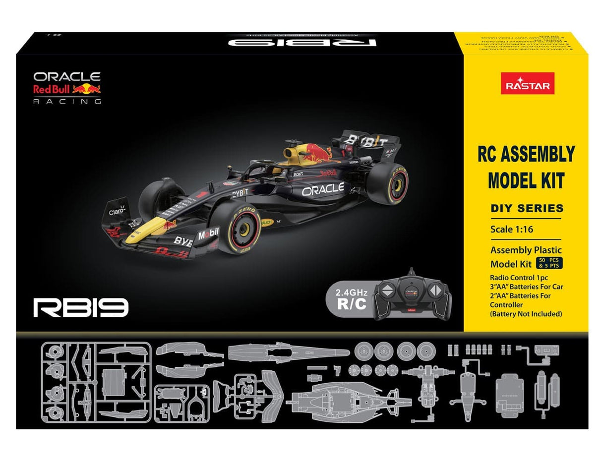 Kit de construction Jonotoys Rastar de la voiture Red Bull RB19 RC