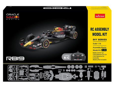 Kit de construction Jonotoys Rastar de la voiture Red Bull RB19 RC
