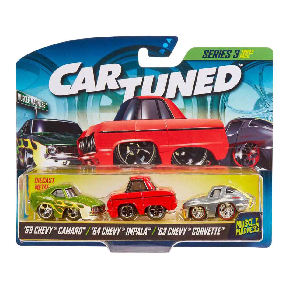Mga Entertainment Cartuned Série 3 Muscle Madness - 3 pièces.