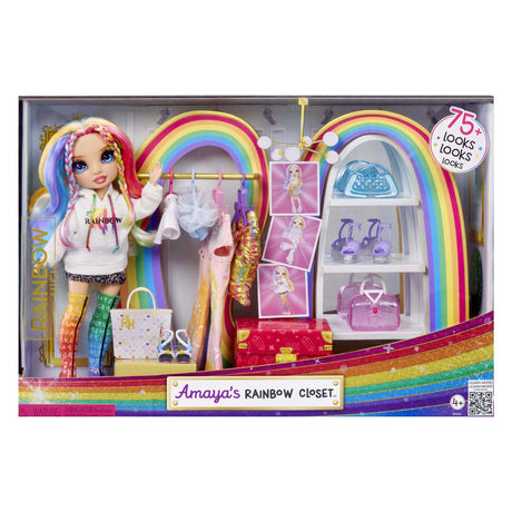 Mga Entertainment Rainbow High Ensemble de jeu pour placard arc-en-ciel d'Amaya