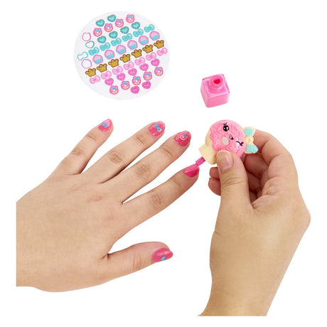 Mga Entertainment Ensemble de jeu de trousse de beauté et poupée de brillant à lèvres - Cupcake
