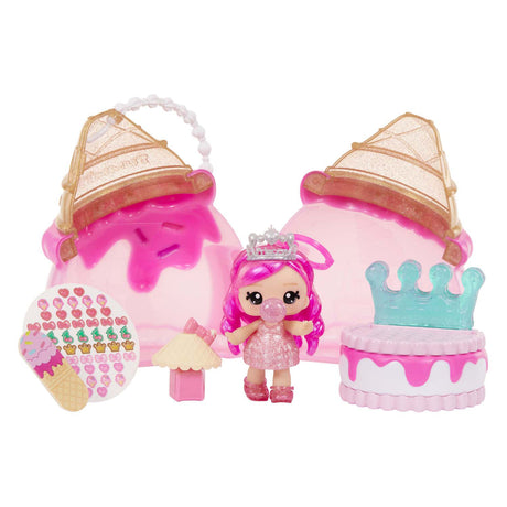 Yummiland coffret de beauté sac de beauté - cornet de crème glacée pop brillant à lèvres