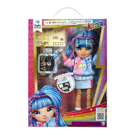 Poupée haute couture arc-en-ciel - Skyler