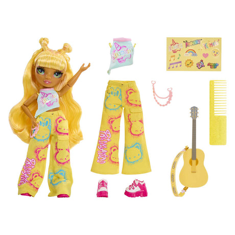 Mga entertainment poupée haute couture arc-en-ciel - ensoleillée