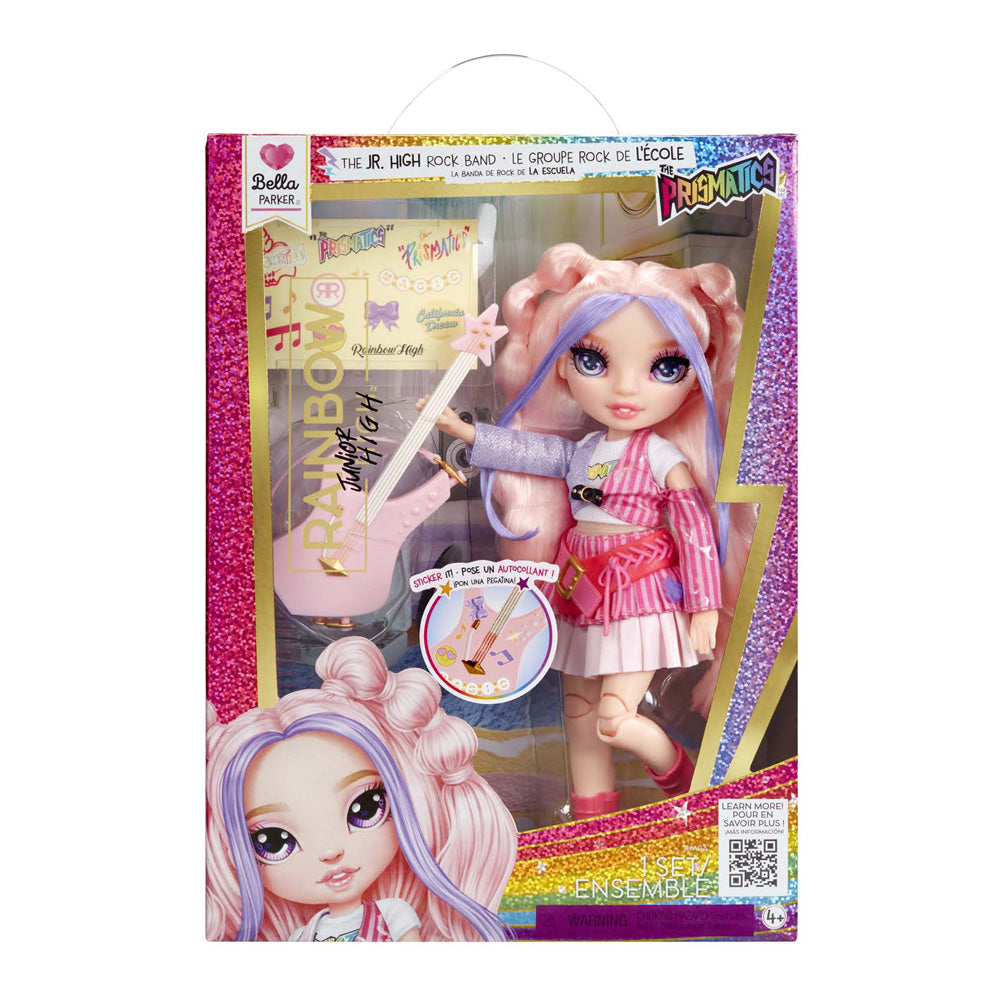 Poupée haute couture arc-en-ciel - Bella