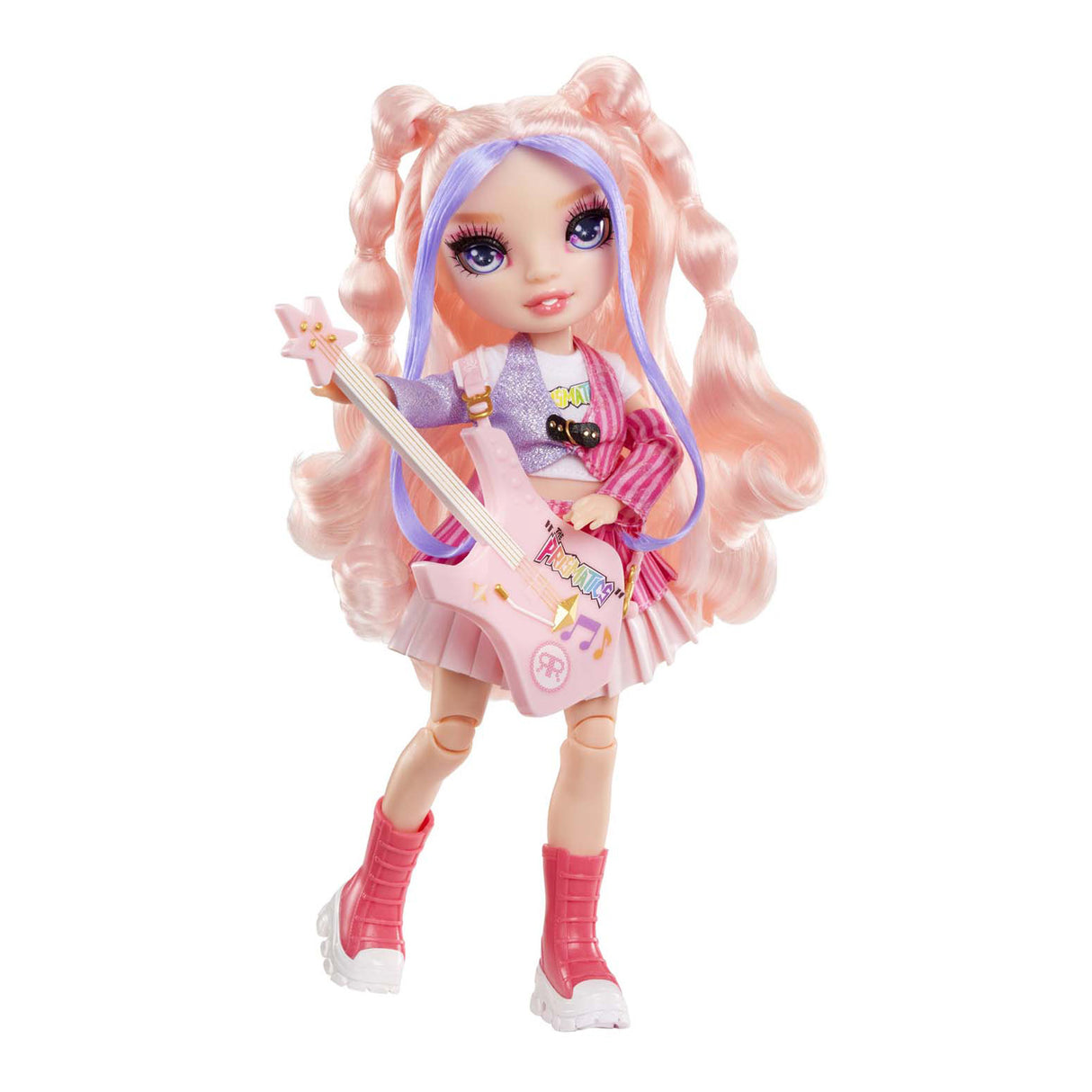 Poupée haute couture arc-en-ciel - Bella