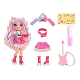 Poupée haute couture arc-en-ciel - Bella