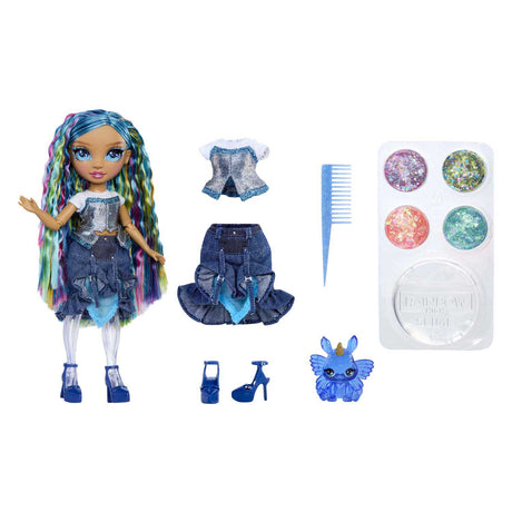 Mga Entertainment poupée de haute couture arc-en-ciel avec slime - Skyler