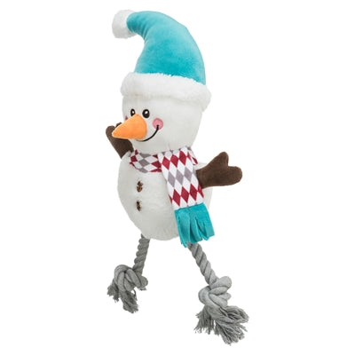 Trixie Xmas Snowman Plush Cotton