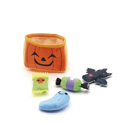 Citrouille en peluche Croci Fright avec 5 jouets