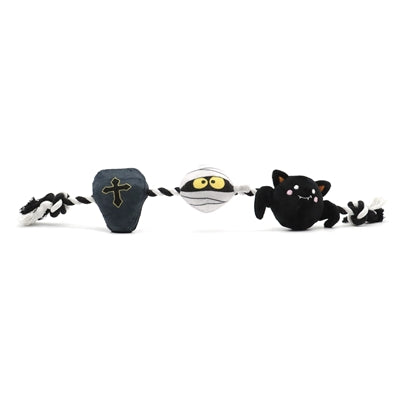 Corde de soie anti-déchirure Croci Fright avec des creeps en peluche