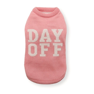 Pull pour chien Croci Homy Day Off rose