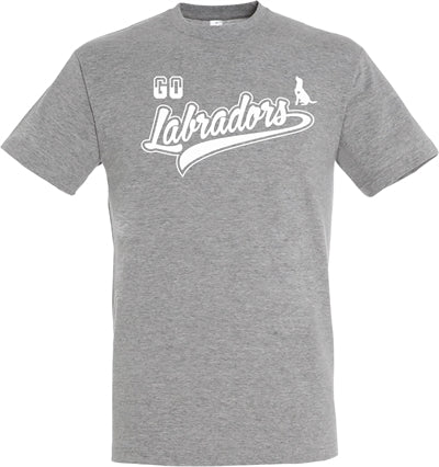 T-shirt Go Labradors Gray