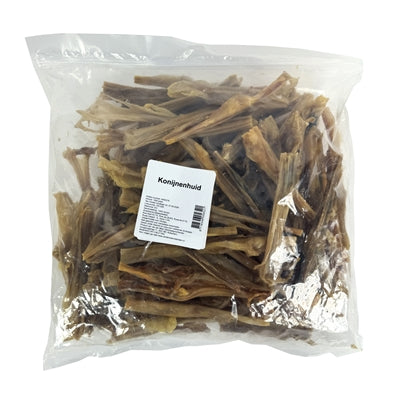 Peau de lapin Petsnack sciée