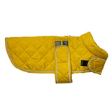 Manteau pour chien Happy Pet Go Walk matelassé moutarde classique