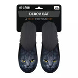 Babouche chat noir noir