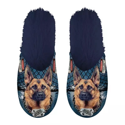 Chausson Berger Allemand bleu foncé