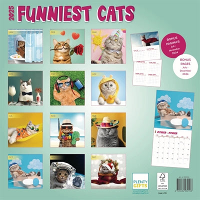 Kalender funniest cats 2025